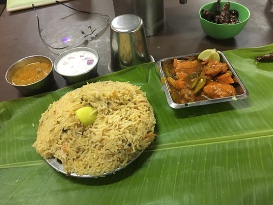 Mysore Biryani of the RRR Restaurant