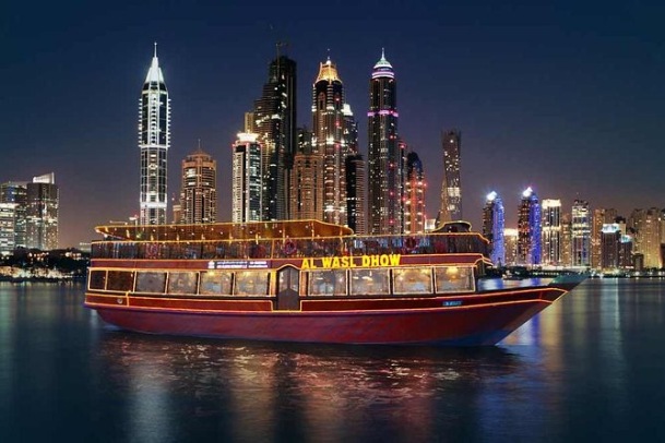Dine at Dubai Marina Dinner Cruise