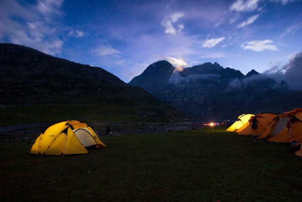Camping in Kashmir