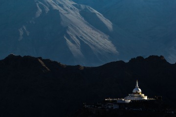 On arrival Leh