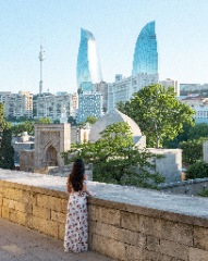 Baku arrival