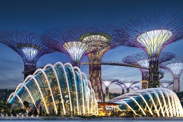 Singapore arrival - Gardens by the Bay